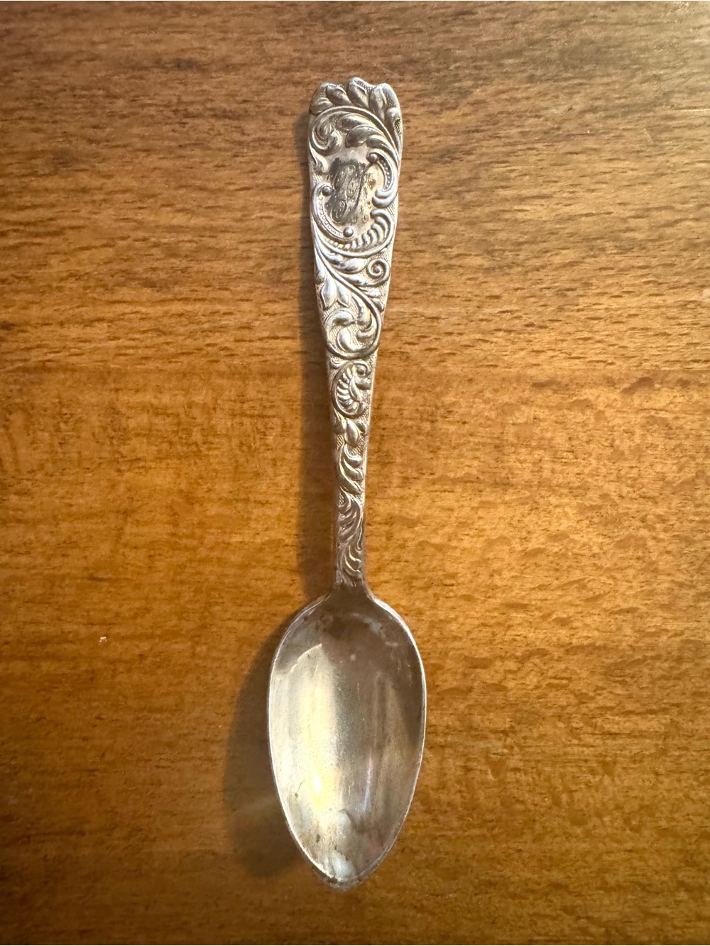 Vintage Rogers & Hamilton Monarch Silverplate 1889 Demitasse Spoon